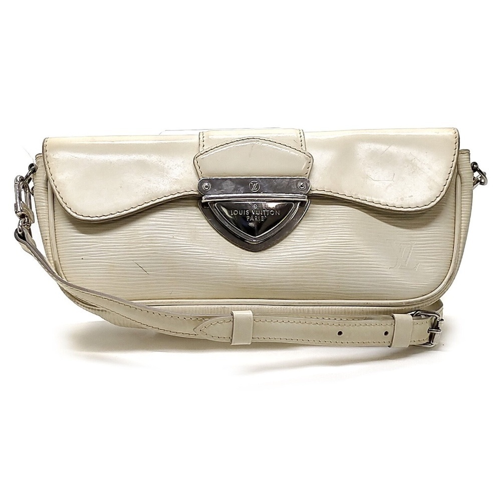 Louis Vuitton Epi  Montaigne Ivory Pochette